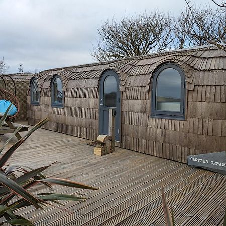 Villa Clotted Cream -Lydcott Glamping, Cornish Sea Views Looe Exterior foto